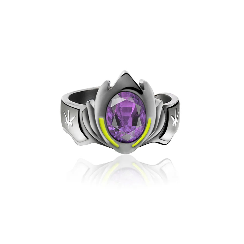 1PC Anime Code Geass Rings for Men Women Lelouch vi Britannia Adjustable Finger Ring Fans Party Jewelry Gift