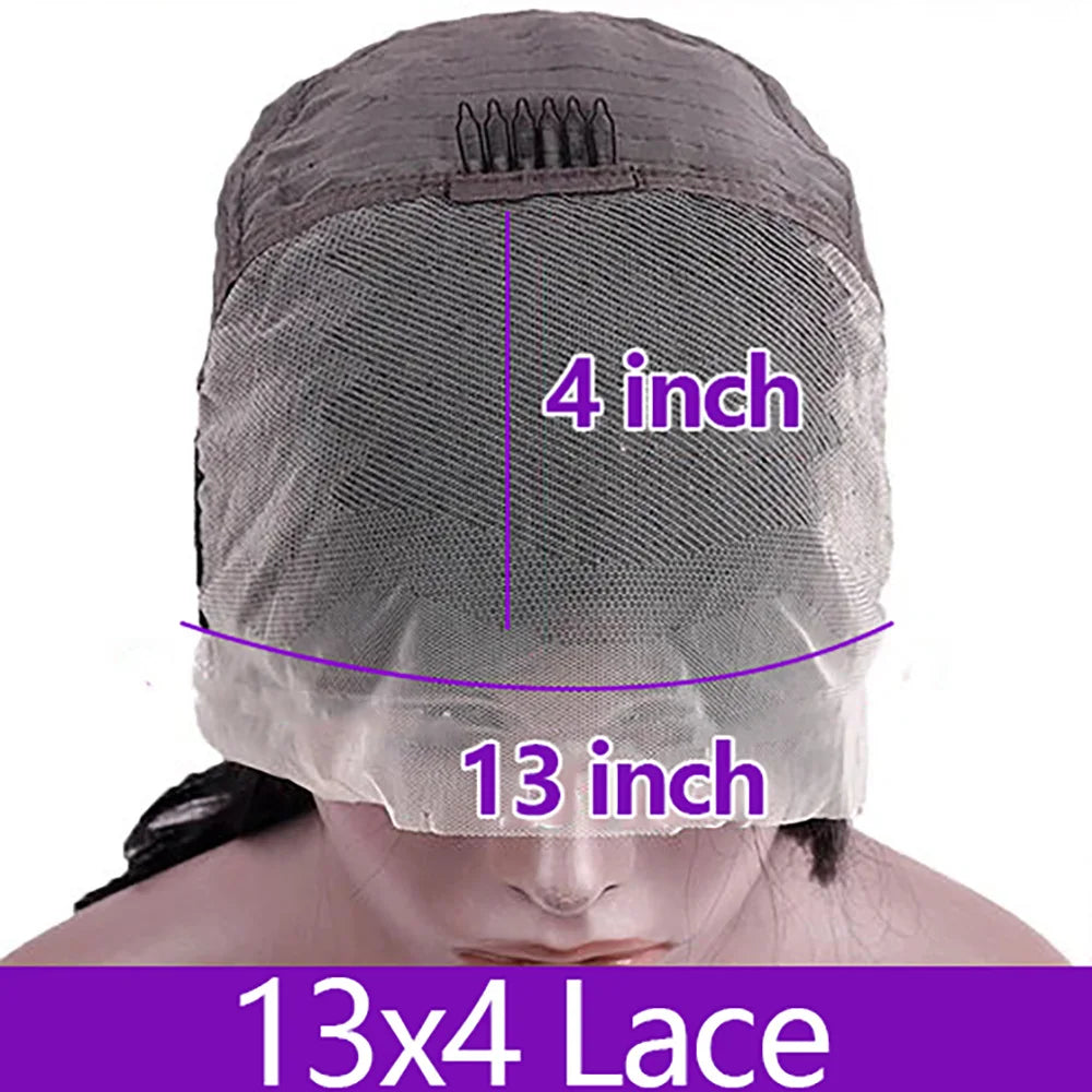Burmese Curly Glueless Lace Wig – 7x6 & 13x6 HD Pre-Plucked, Up to 46 Inch