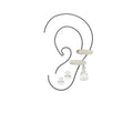 ALDO Silver Elastane Earrings
