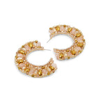ALDO Brown Glass Earrings
