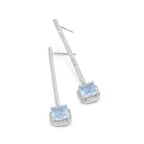 ALDO Blue Elastane Earrings