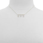 ALDO Silver Elastane Necklace