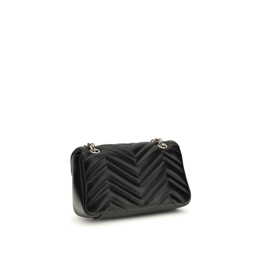 Gucci Black Calf Leather Bos Taurus Handbag
