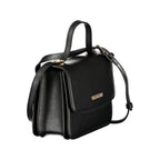 Mario Valentino Black Polyurethane Women's Bag