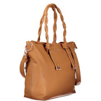 Mario Valentino Brown Polyurethane Women's Bag