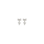 Self-Portrait Silver Brass Earrings