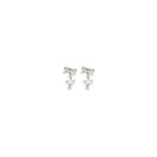 Self-Portrait Silver Brass Earrings