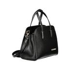 Mario Valentino Black Polyurethane Women's Bag