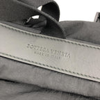 Bottega Veneta Black And Blue Nylon Convertible Tote