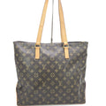 Louis Vuitton Monogram Cabas Mezzo Tote Handbag
