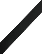 Dolce & Gabbana Black Calf Leather Gold Metal Buckle  Belt