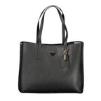 Guess Jeans Black Polyurethane Women's Handbag