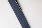 Dolce & Gabbana Men Blue Calf Leather Logo Metal Buckle Belt