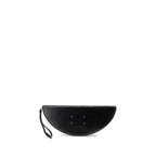 Maison Margiela Black Calf Leather Bos Taurus Clutch Bag