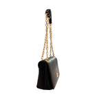 Twinset Black PU Women Crossbody Bag