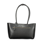 Guess Jeans Nero Poliuretano Woman Handbag