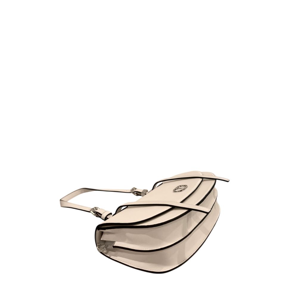 Twinset White PU Women Shoulder Bag
