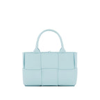 Bottega Veneta Blue Lamb Leather Tote Bag