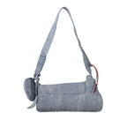 Desigual Azzurro Cotton Women Shoulder Bag