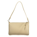Coccinelle Beige Leather Women Handbag