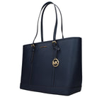 Michael Kors Blue Leather Shoulder Bag