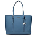 Michael Kors Blue Leather Shoulder Bag