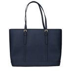 Michael Kors Blue Leather Shoulder Bag