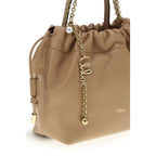 Chloé Beige Lamb Ovis Aries Shoulder Bag