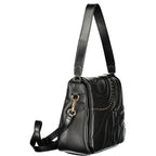 Cafenoir Black Polyurethane Women Shoulder Bag