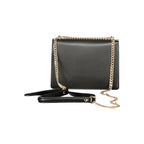 Cafenoir Black Polyurethane Women Shoulder Bag