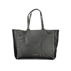 Cafenoir Black Polyurethane Women Shoulder Bag