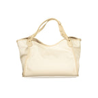 Cafenoir Beige Polyurethane Women Shoulder Bag