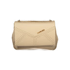 Cafenoir Beige Polyurethane Women Shoulder Bag