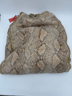 Stella McCartney STELLA MCCARTNEY Falabella Grande Vegan Reptile Skin Handbag