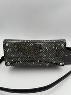 Dolce & Gabbana DOLCE & GABBANA Monica Python and Patent Handbag