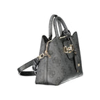 Guess Jeans "Black Polyurethane Women Handbag"