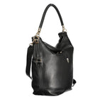 Guess Jeans Nero Polyurethane Women Shoulder Bag