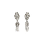 Alessandra Rich Silver Metal Earrings