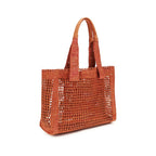 Chloé Red Raffia Shoulder Bag