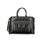 Mario Valentino Black Polyurethane Women's Bag
