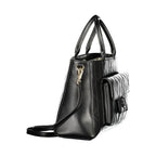 Mario Valentino Black Polyurethane Women's Bag
