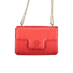 Mario Valentino Rosso Polyurethane Women's Bag