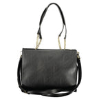 Mario Valentino Black Polyurethane Womens Bag