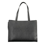 Mario Valentino Nero Polyurethane Women's Bag With Multiple Compartments