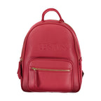 Mario Valentino Rosso Polyurethane Womens Backpack
