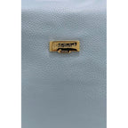 Baldinini Trend Blue Leather Women Bag