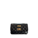 Baldinini Trend Black Leather Women Bag