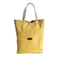 Baldinini Trend Yellow Leather Women Shoulder Bag