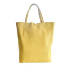 Baldinini Trend Yellow Leather Women Shoulder Bag