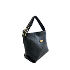 Baldinini Trend Black Leather Women Shoulder Bag